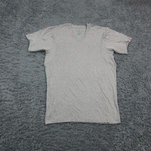 Thompson Tee Shirt Mens 3XL Gray Slim V Neck Sweatproof Moisture Wicking NWOT